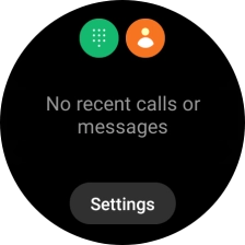 Press the keypad icon and key in the required number.