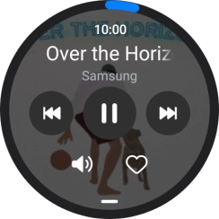 Press arrow right to go to the next audio file.