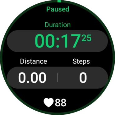 Slide your finger right on the screen.