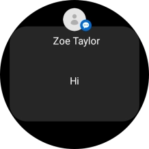 Press the required notification to open it.