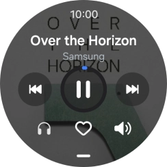 Press arrow right to go to the next audio file.