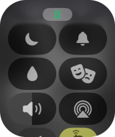Press the sound mode icon to turn silent mode on or off.