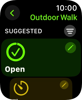 Press the Digital Crown several times to return to the main menu.