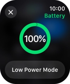 Press Low Power Mode.
