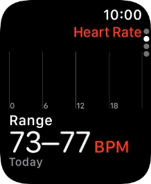 Press the Digital Crown twice to return to the home screen.