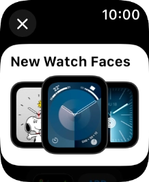 Turn the Digital Crown to see the different watch faces.