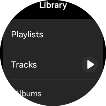 Press Tracks.