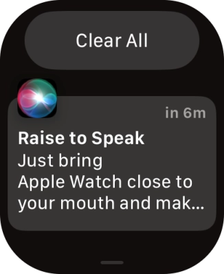 Press the required notification to open it.