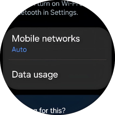 Press Data usage. Press Data usage.