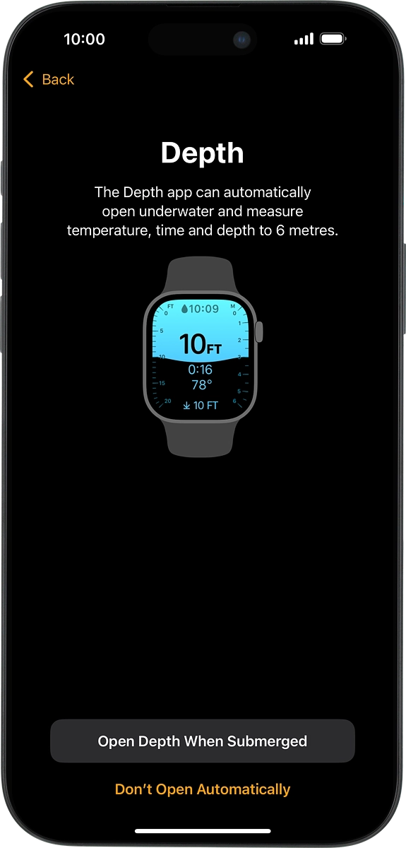 On your phone: Press the required setting.