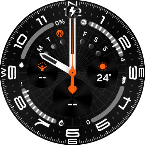 When the battery charging icon is displayed, the battery is charging.