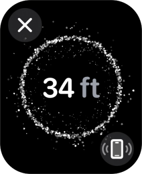 Follow the instructions on the screen to find your phone.