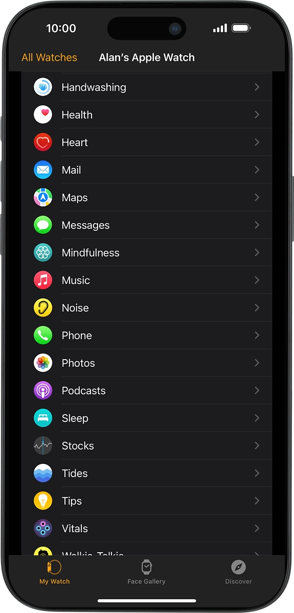 On your phone: Press Music.