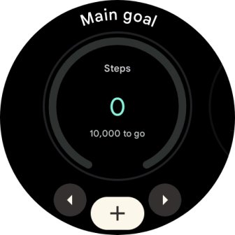 Press the add widget icon.