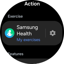 Follow the instructions on the screen to select the required function.