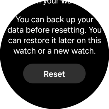 Press Reset.