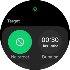 Follow the instructions on the screen to set the required goals.