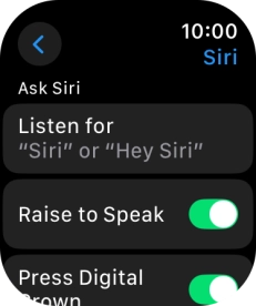 Press Listen for. Press Listen for.