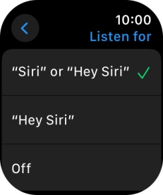 Press the required setting to turn the function on or off. Press the required setting to turn the function on or off.