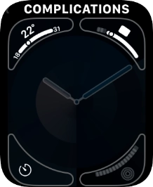Press the Digital Crown twice to return to the home screen.