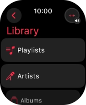Press Playlists.