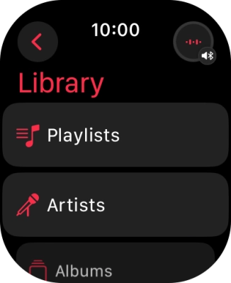Press Playlists.