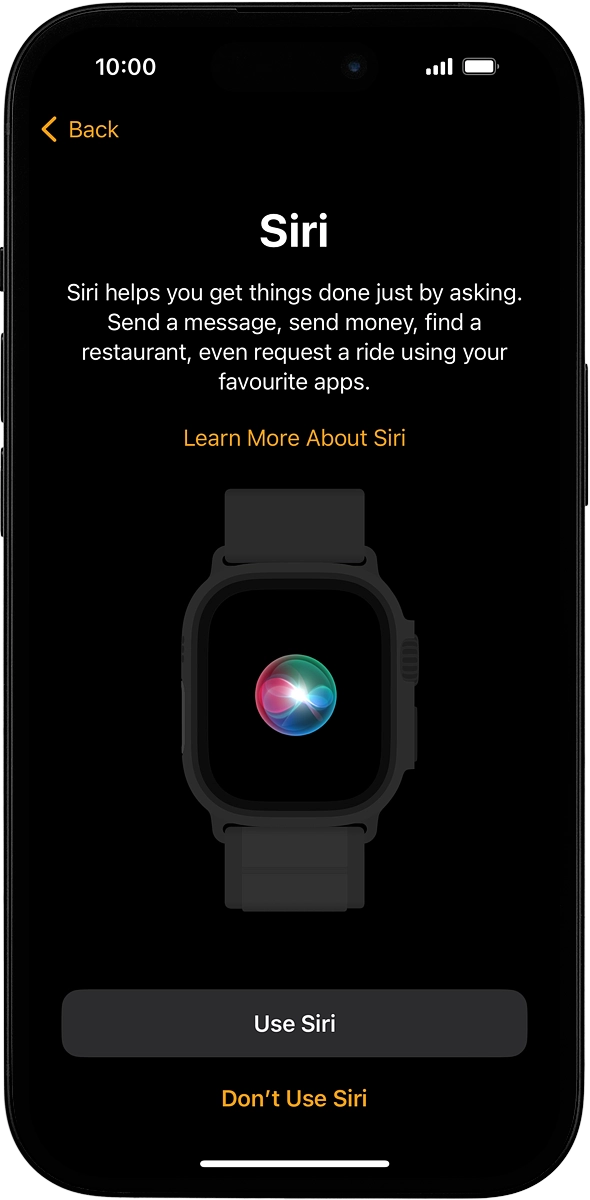 On your phone: Press the required setting.