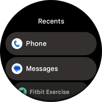 Press and hold the required app.
