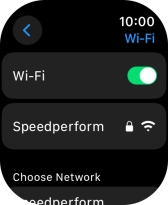 Press the Digital Crown to return to the home screen.