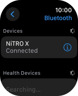 Press the Digital Crown to return to the home screen.