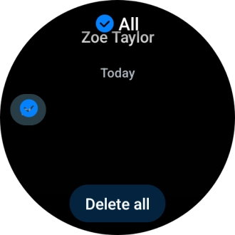Press Delete all.