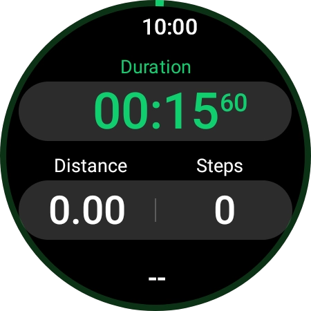 Press and hold the Return key to pause an activity.