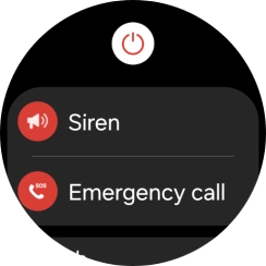 Press the power off icon.