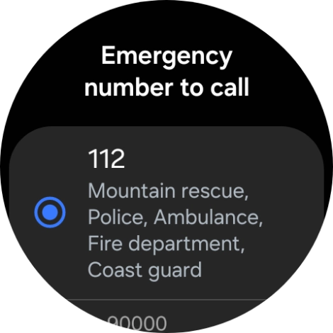 Press the required setting. Press the required setting.
