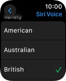 Follow the instructions on the screen to select the required settings.