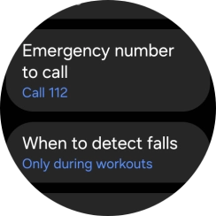 Press Emergency number to call. Press Emergency number to call.