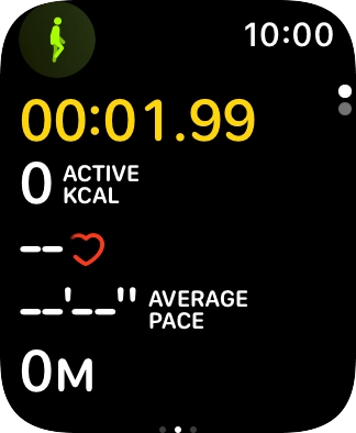 Slide your finger right starting from the left side of the screen.