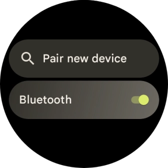 Press the crown to return to the home screen. Press the crown to return to the home screen.