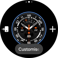 Slide your finger left on the screen.