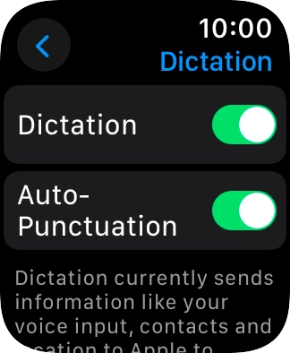 Press the Digital Crown twice to return to the home screen.