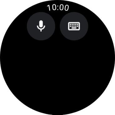 Press the microphone icon and say the required destination.
