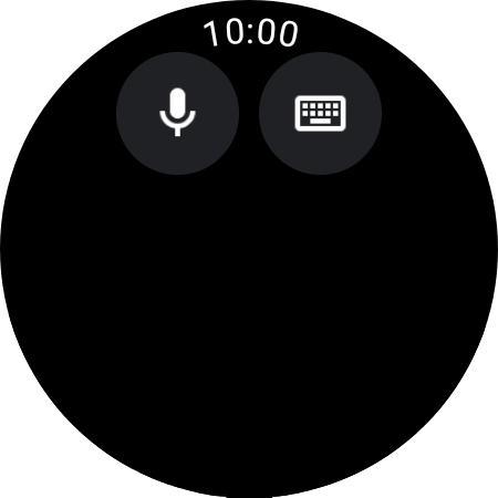 Press the microphone icon and say the required destination.