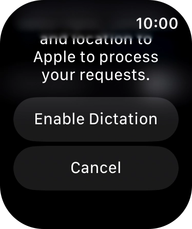 Press Enable Dictation. Press Enable Dictation.