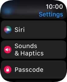 Press Siri.