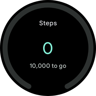 Press the required widget to open it.