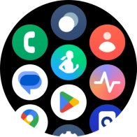 Press the Samsung Health icon.