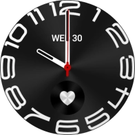 Press and hold the Home key until your smartwatch restarts.