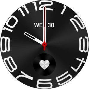 Press and hold the Home key until your smartwatch restarts.