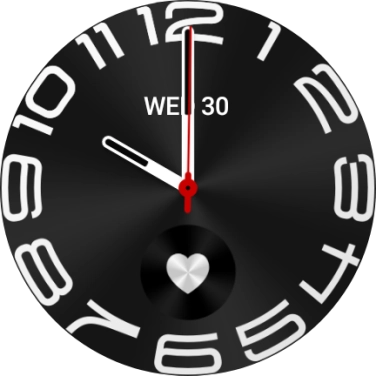 Press and hold the Home key until your smartwatch restarts.