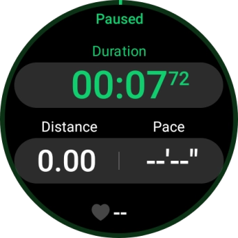 Slide your finger right on the screen.